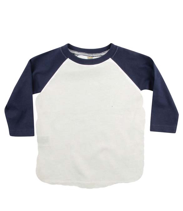 Larkwood Baby/Toddler Long Sleeve Baseball T-Shirt